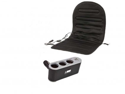 131 7 vyhrivany potah do auta 12v s termostatem dvojbaleni