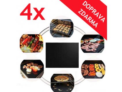 neprilnava podlozka na gril 4x