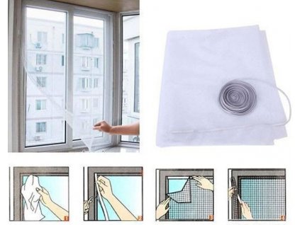 PĚTBALENÍ - Kvalitní ochranná síťka proti hmyzu, komárům a mouchám na okna