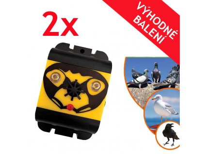 profesionalni ultrazvukovy odpuzovac ptaku 2x