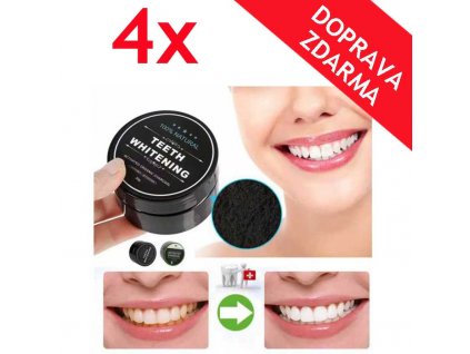 aktivni uhli na bileni zubu 4x