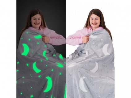 jemná svítící deka