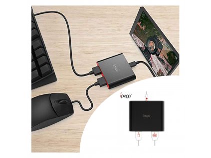 adaptér pro myš a klávesnici do mobilu