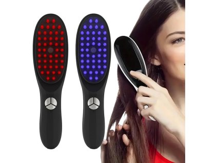 jedinečný masazní kartáč na vlasy