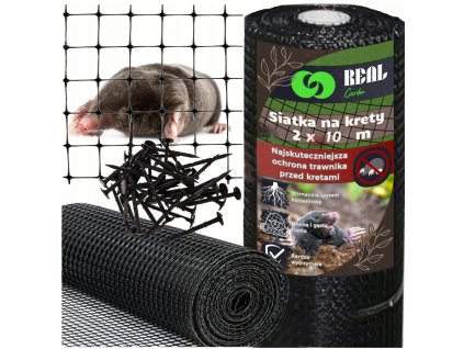 kvalitní síťka proti krtkům 2x10m