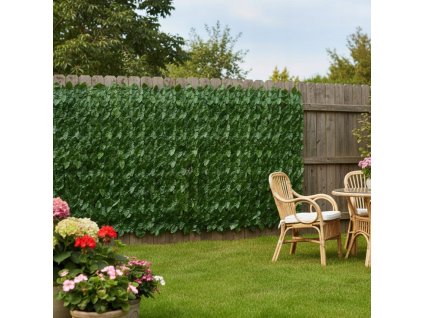 umelý živý plot - brečtan