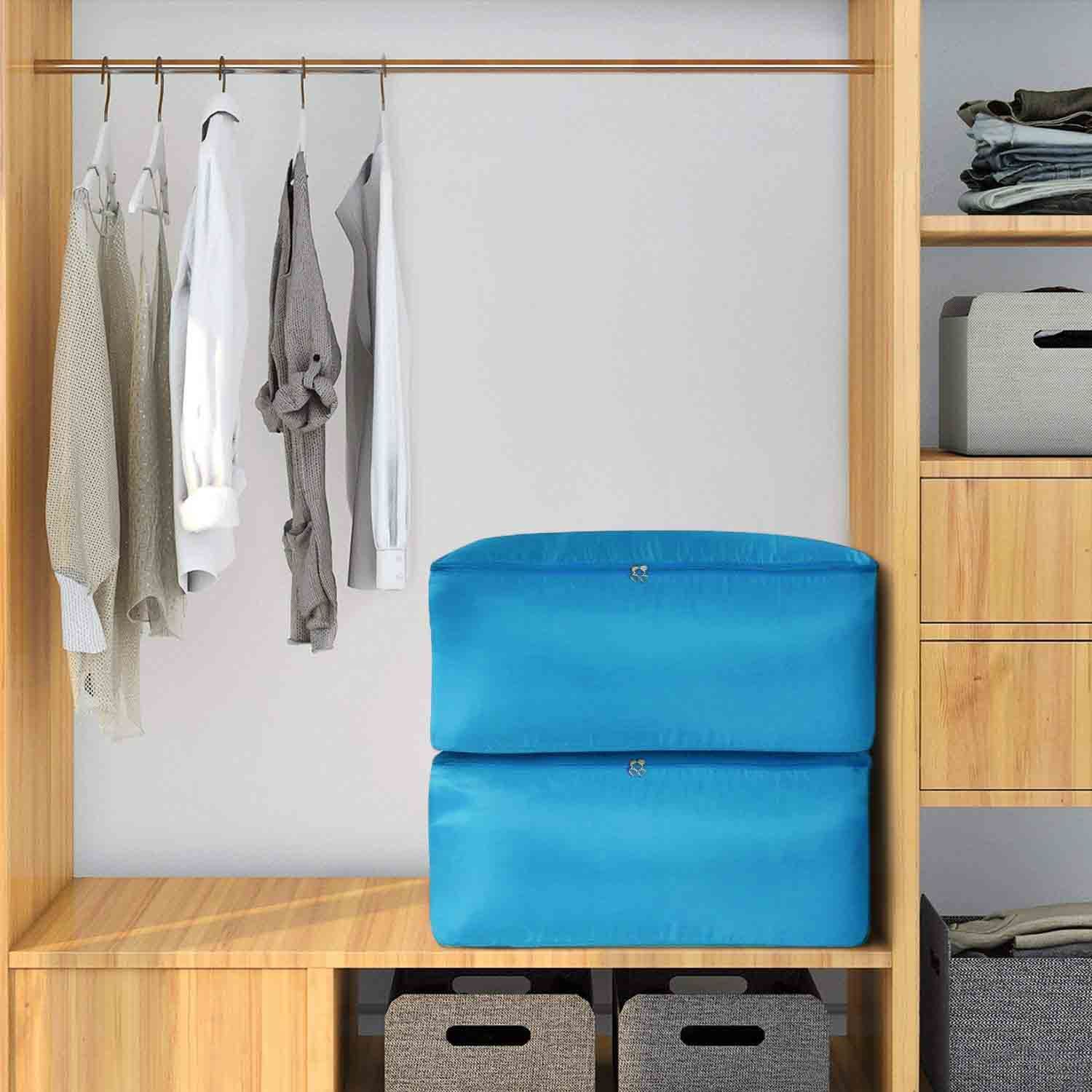 Deminas | Úložný vak na oblečení a deky - modrý