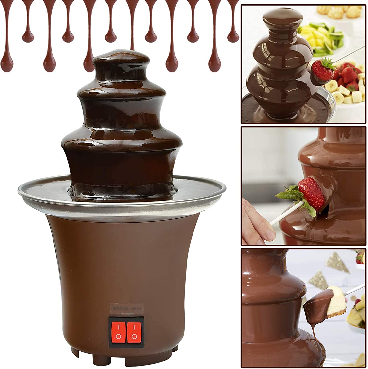 Deminas | Jedinečná fontána na čokoládu