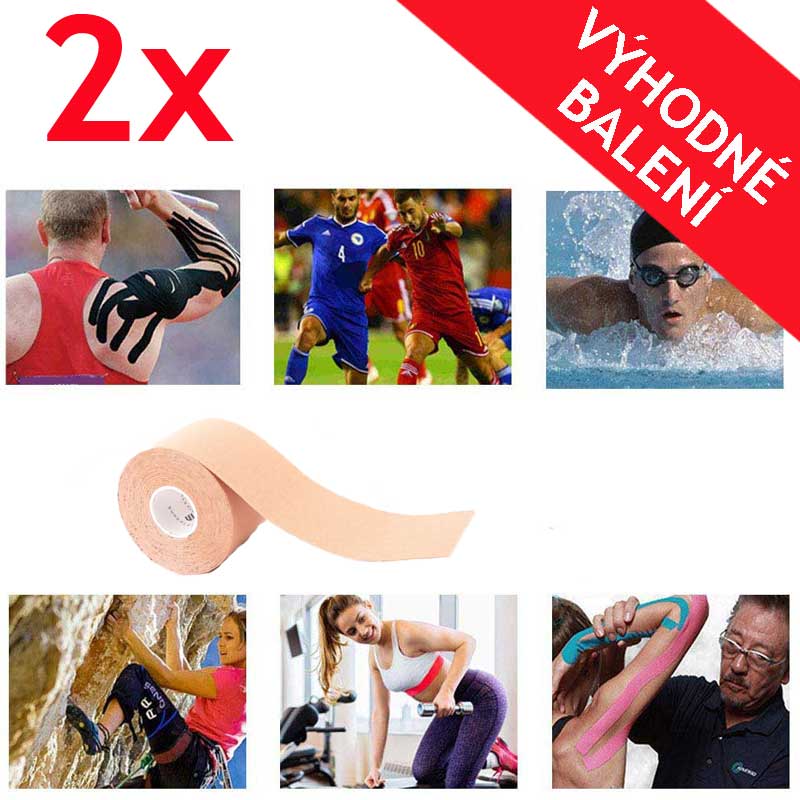 DVOJBALENÍ - Profesionální tejpovací páska 10m