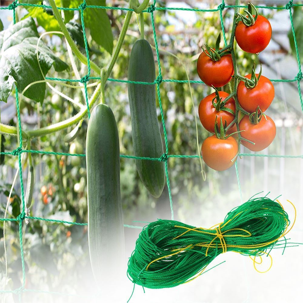 Deminas | Vynikající podpůrná síť na pěstování okurek a jiné zeleniny