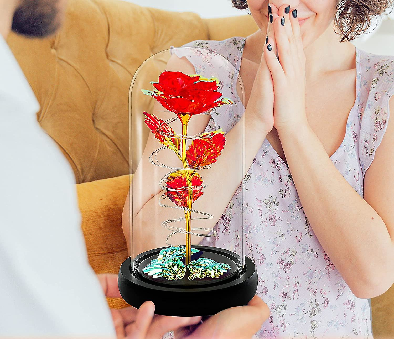 Deminas | Podmanivá věčná růže ve skle