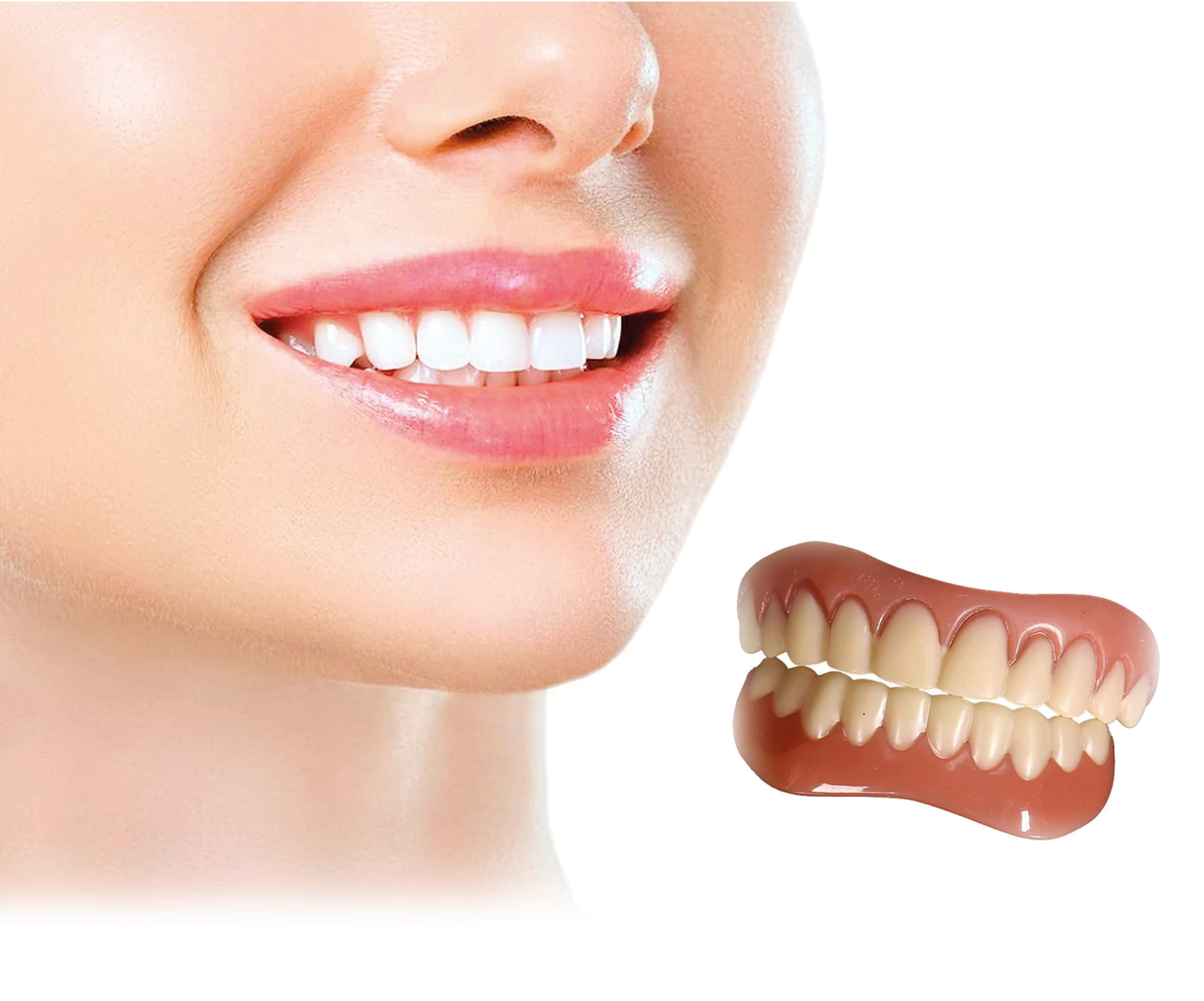 Deminas | Dočasná snímatelná zubní náhrada - vrchní a spodní