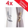 luxusni spony na zavesy 4x