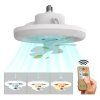 Moderní stropní ventilátor s LED světlem a dálkovým ovládáním