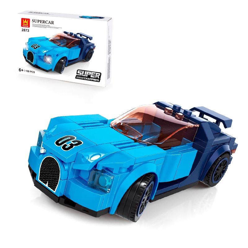 Εκπληκτικό κιτ κατασκευής Bugatti Chiron - 139 μπλοκ
