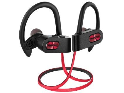 1004 12 αθλητικά ακουστικά bluetooth mpow φλόγα κόκκινο μαύρο ilin2