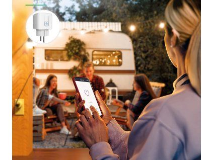 έξυπνη πρίζα Wi-Fi με χρονοδιακόπτη