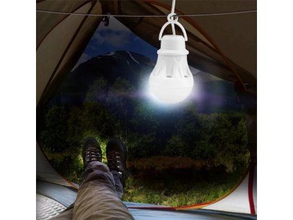 Πρακτική κρεμαστή λάμπα LED για κάμπινγκ σε USB