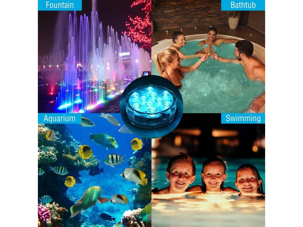 Podvodno LED svjetlo za bazen