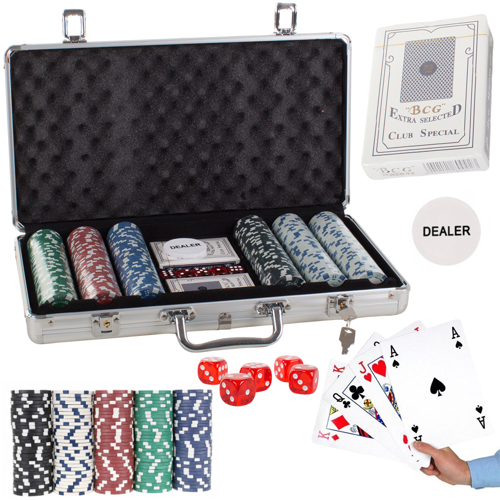 Ekskluzivni set za poker - set žetona