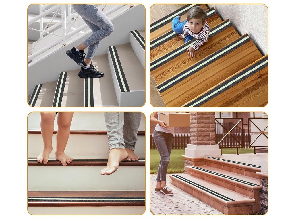 protuklizna svjetleća traka za stepenice