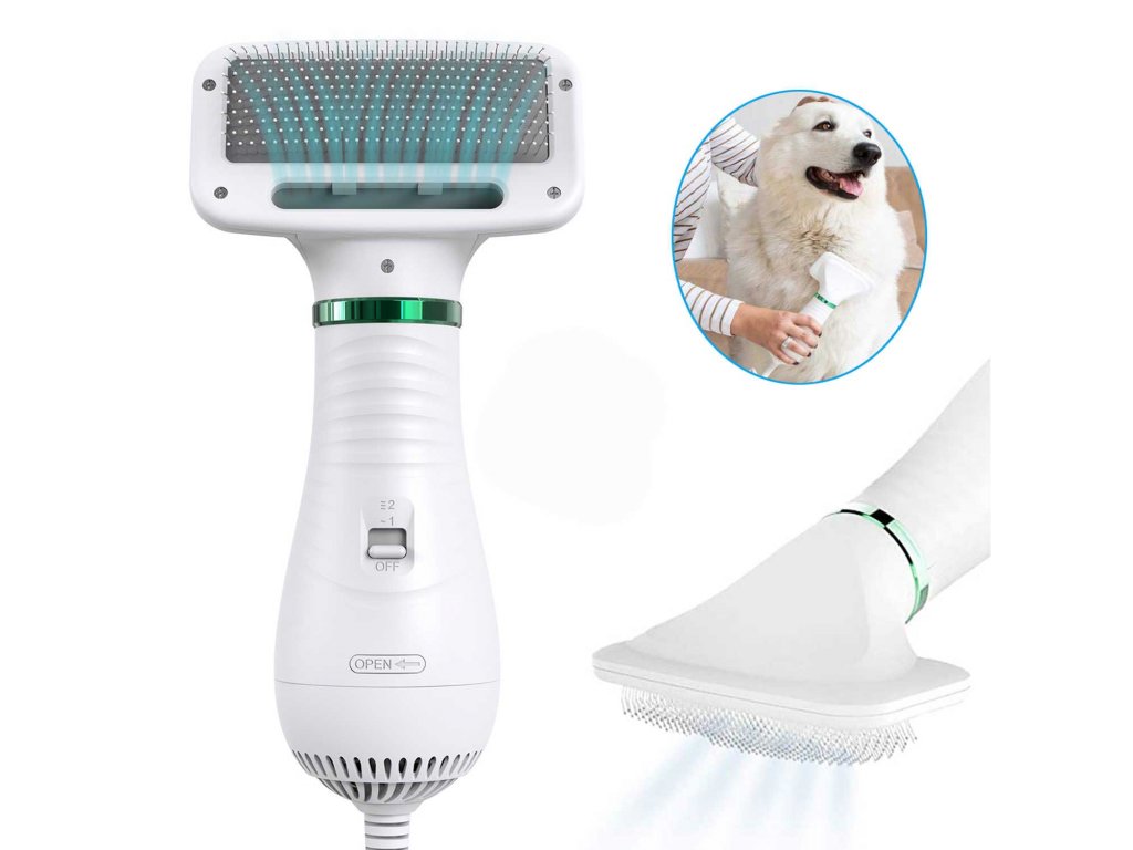 češalj i fen za pse 2 u 1