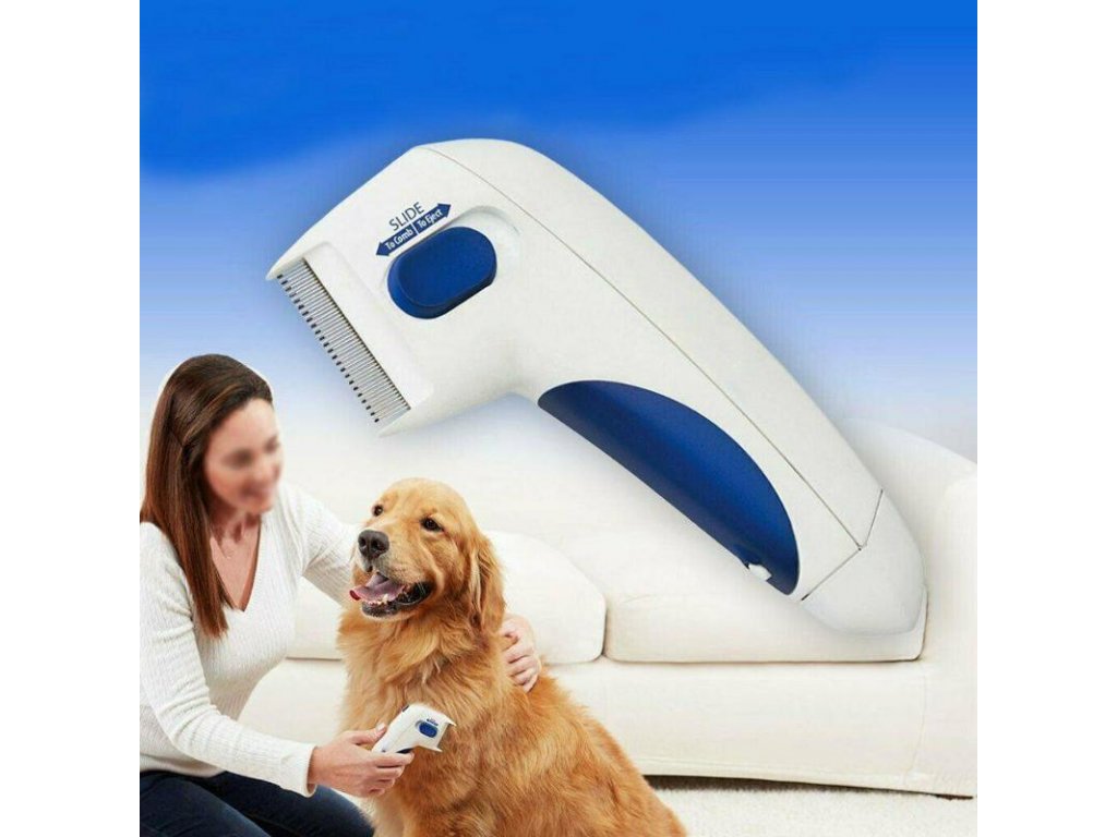 električni češalj protiv buha za pse i mačke