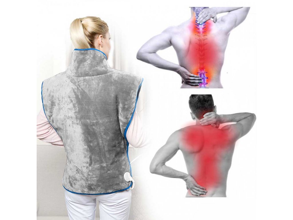 grijana električna deka za leđa