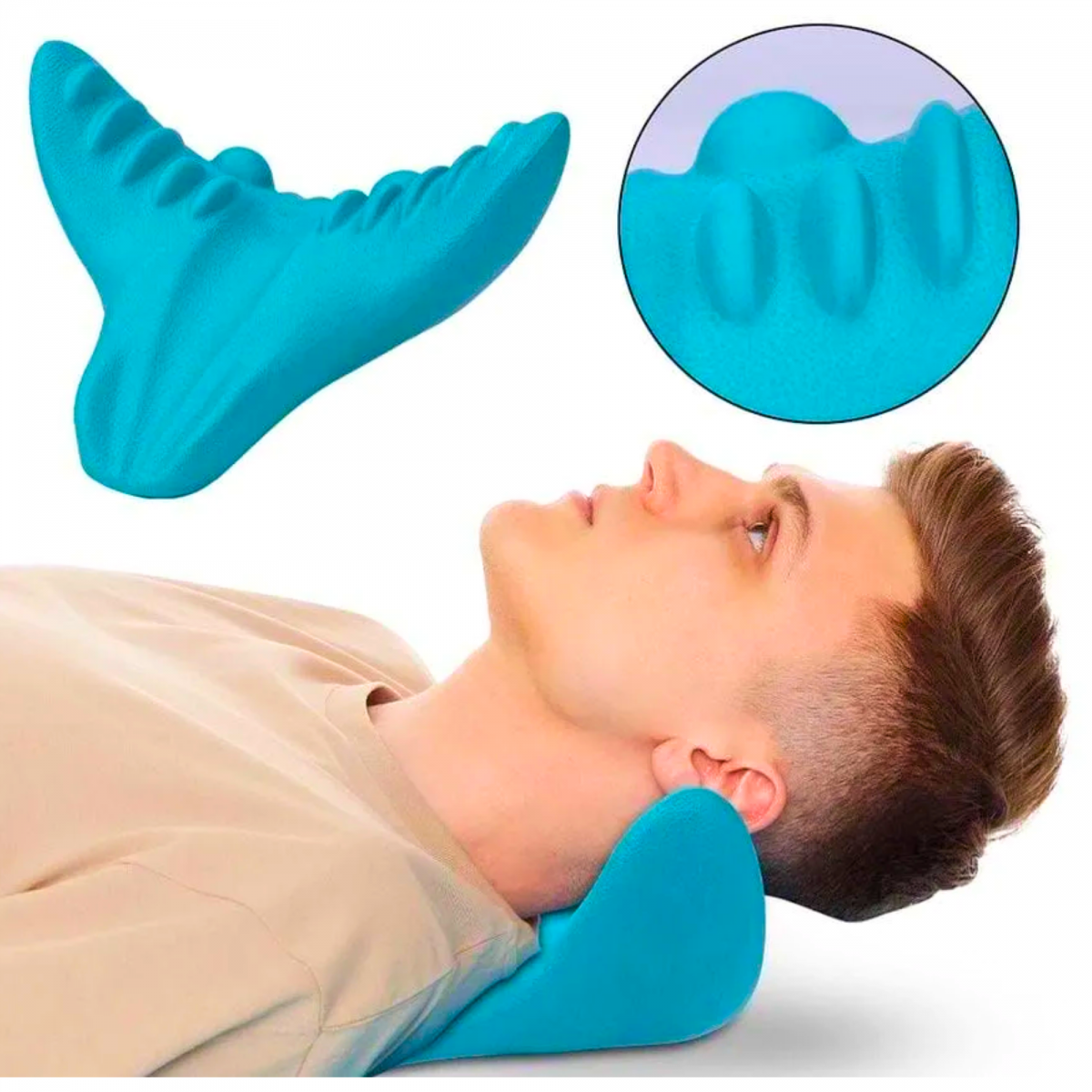 masažni jastuk za istezanje kralježnice