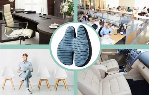 pouzdan ergonomski lumbalni jastuk - memory