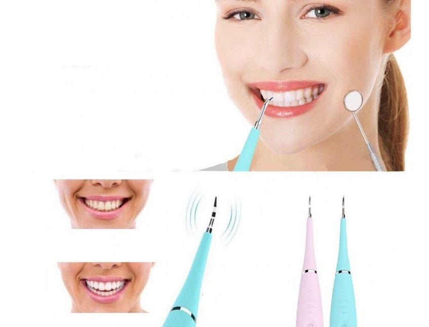 ultrazvučni čistač zubi plavi