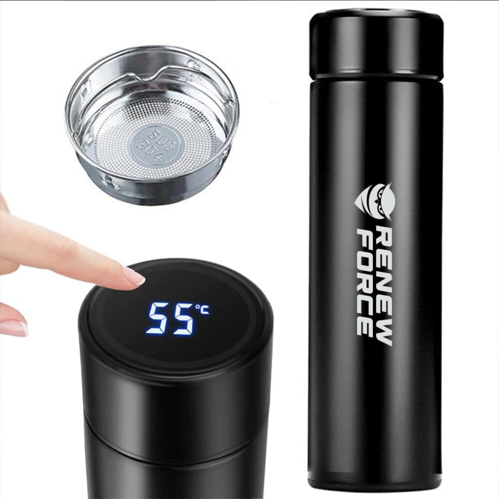 Pametna termosica s termometrom i LCD zaslonom osjetljivim na dodir