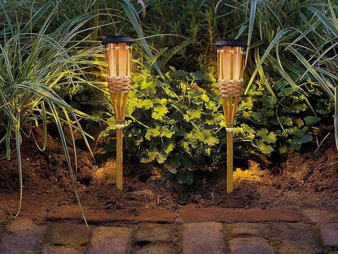 LED solarna svjetiljka od bambusa