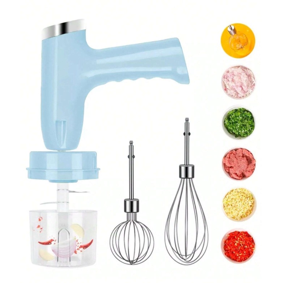 Kompaktni punjivi blender sa sjeckalicom češnjaka