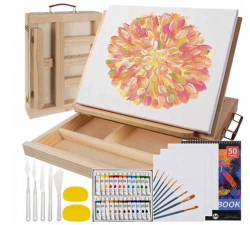 set za slikanje u koferu