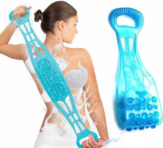 Masažni pojas za tuširanje - za pranje leđa