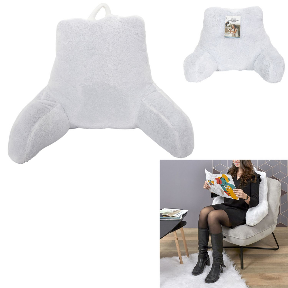 udoban jastuk za čitanje s naslonima za ruke