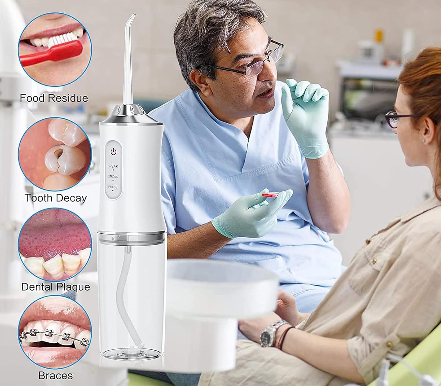 učinkovit oralni tuš