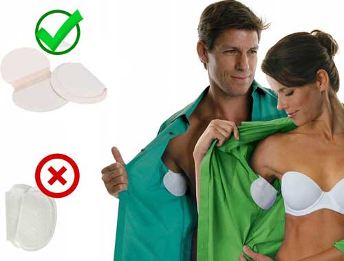 jastučići protiv znojenja