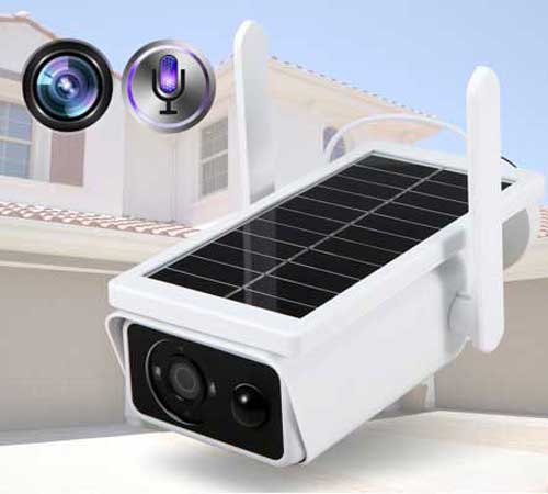 Snažna vanjska Wi-Fi kamera - solarna