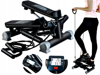 Jedinstveni podesivi Twist Swing steper s užadima