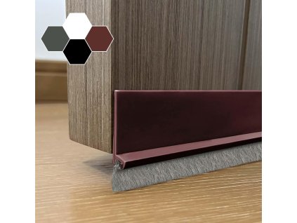 Brtvena traka ispod vrata sa četkom protiv buke i propuha