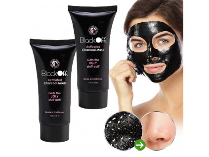 maska za mitesere - piling maska ​​za lice 2x