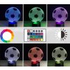 zanimljiva dječja noćna lampa u obliku nogometne lopte 3D iluzija
