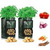 Grow bag za uzgoj krumpira, rajčice i povrća u vreći