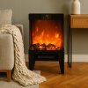 električni kamin s realističnim 3D efektom plamena