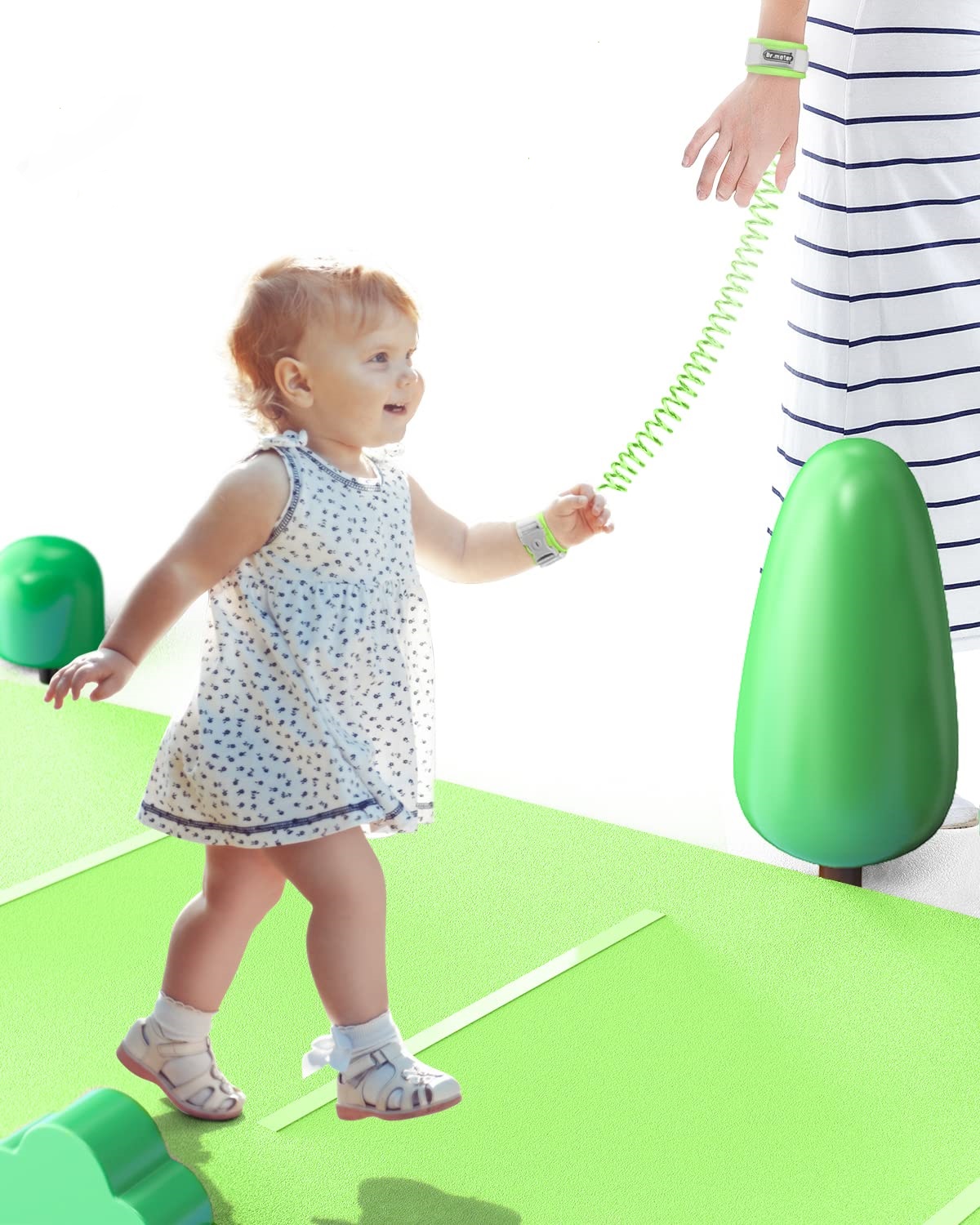 Speciális biztonsági heveder – karkötő póráz kisgyermekeknek