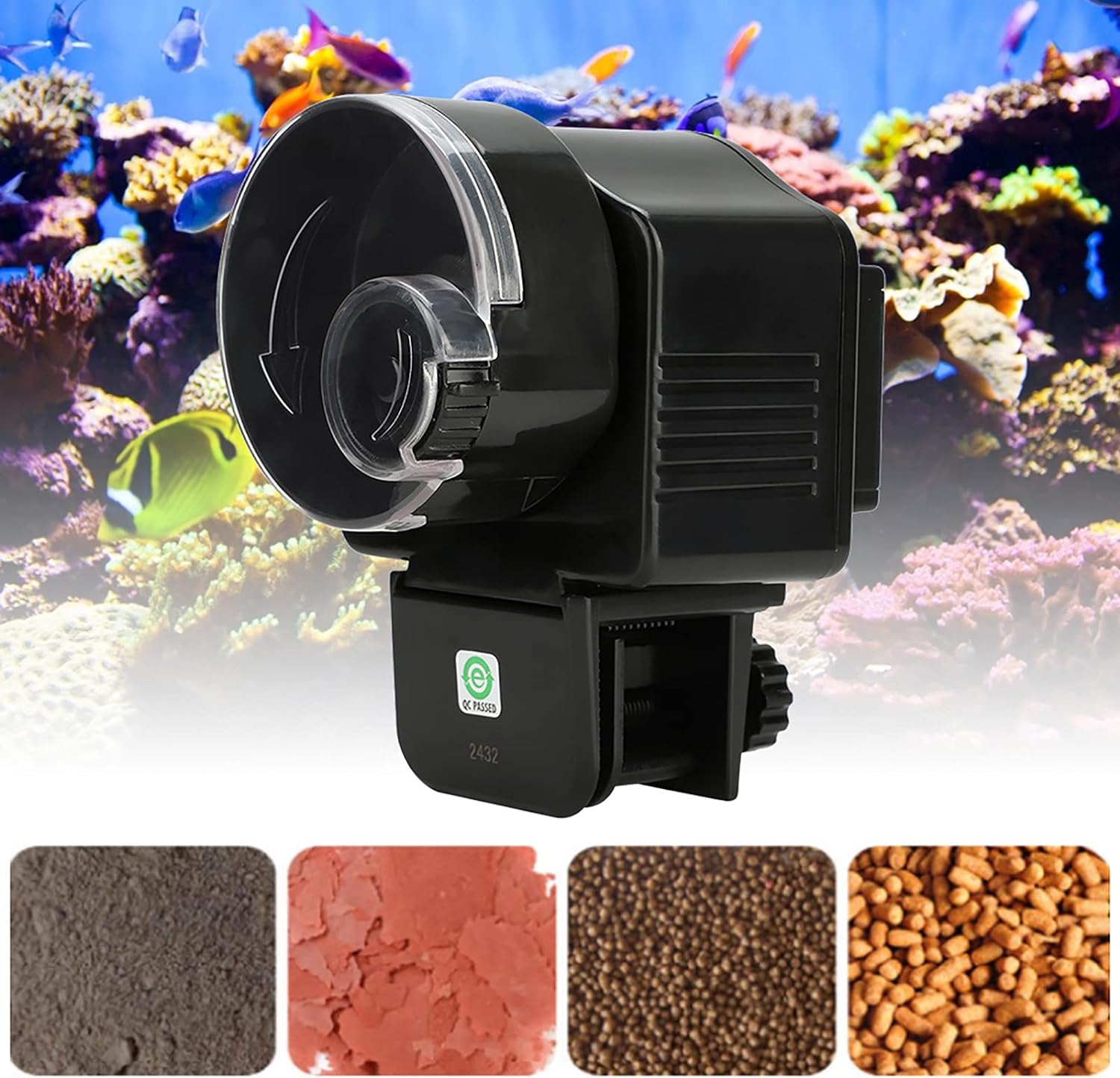 automatikus akváriumi etető halak számára