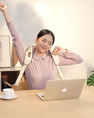 Vezeték nélküli nyak-, váll- és testmasszírozó