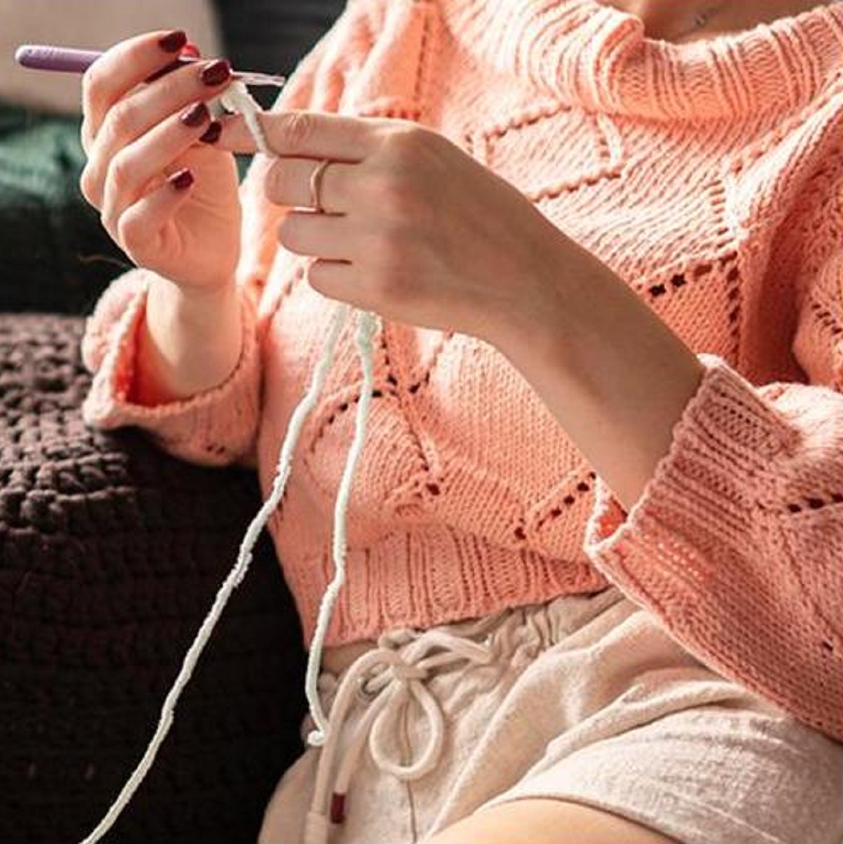 Teljes eredeti horgolt készlet